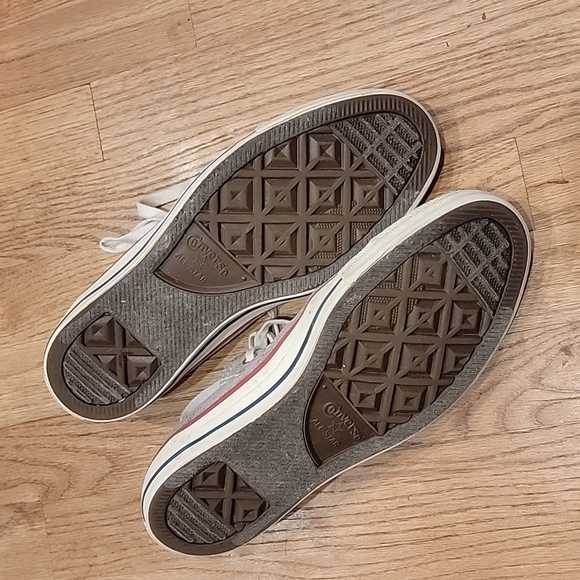 Men's Size 9 Gray Converse All Star Low Tops - Picture 3 of 7